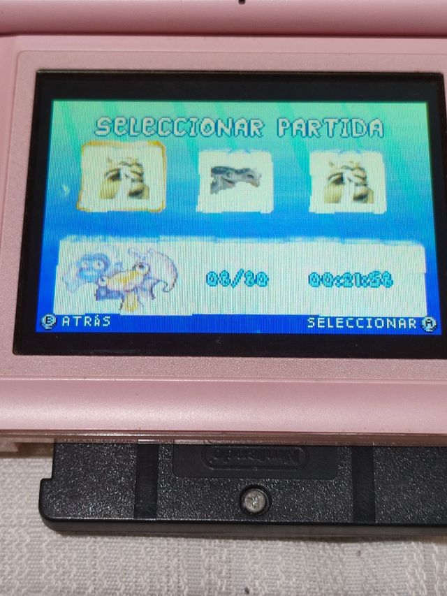 Consola Nintendo DS como Game boy