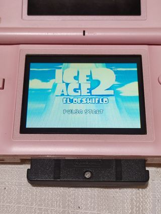 Consola Nintendo DS como Game boy