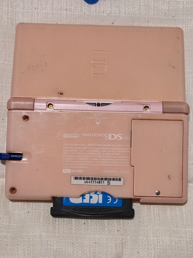 Consola Nintendo DS como Game boy