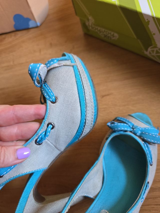 Zapatos tacón pep toe