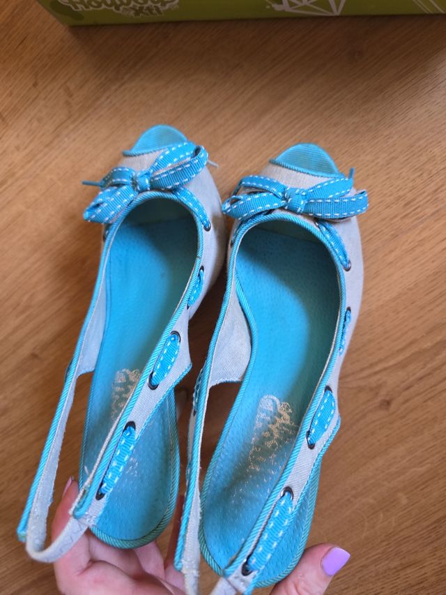 Zapatos tacón pep toe