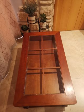 Mesa de centro elevable