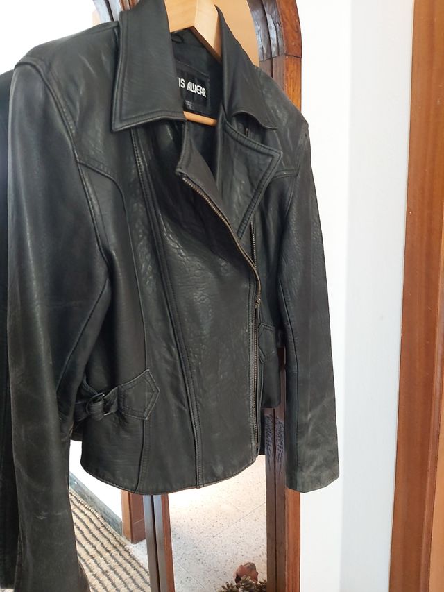 Cazadora piel genuina Luis Alvear