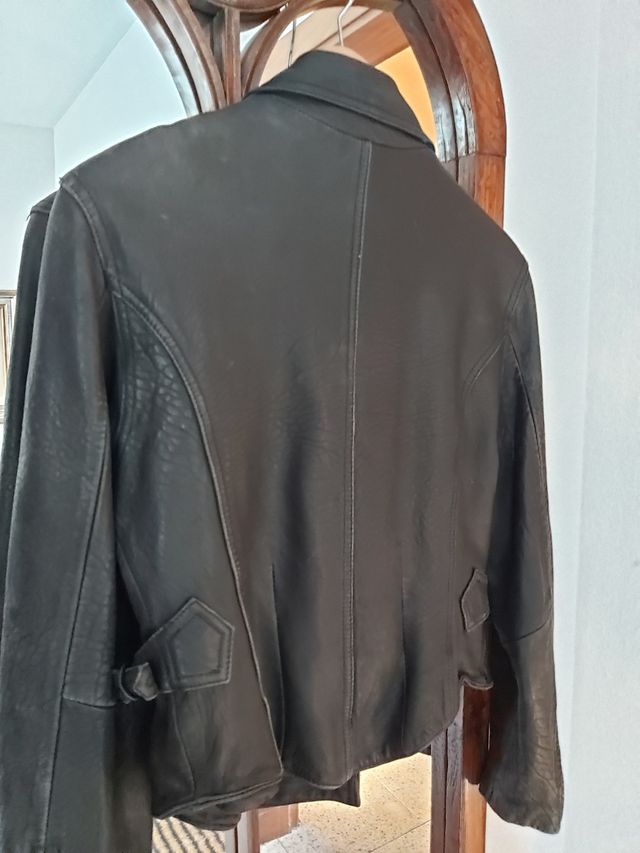 Cazadora piel genuina Luis Alvear