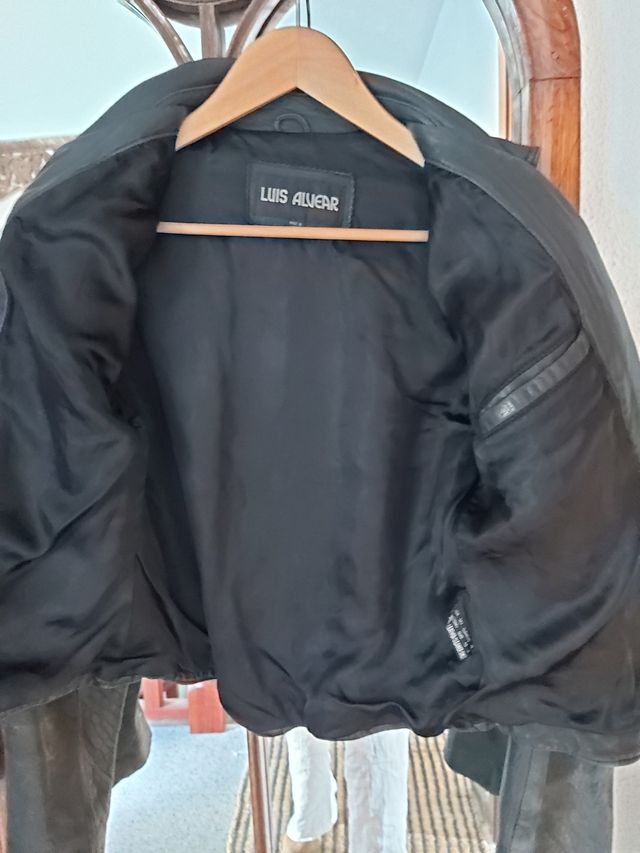 Cazadora piel genuina Luis Alvear