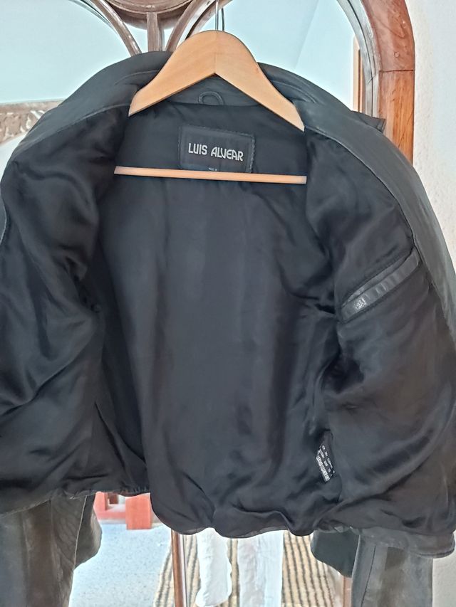 Cazadora piel genuina Luis Alvear