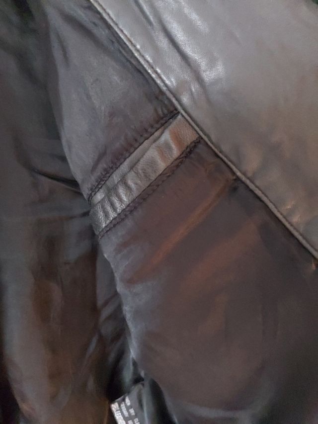 Cazadora piel genuina Luis Alvear