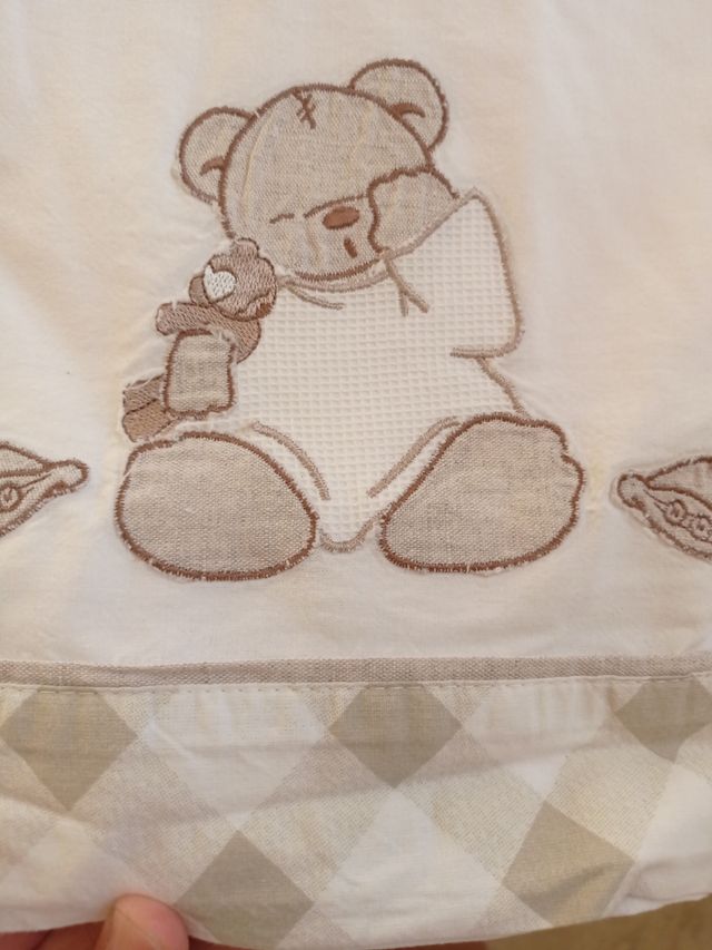 Juego de sábanas cuna