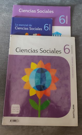 PACK libros 6º primaria Santillana