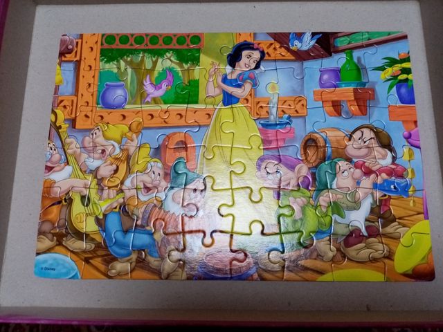 10 Puzzles Princesas Disney