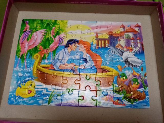 10 Puzzles Princesas Disney