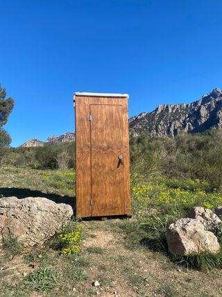 Alquiler wc de madera