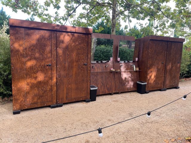 Alquiler wc de madera