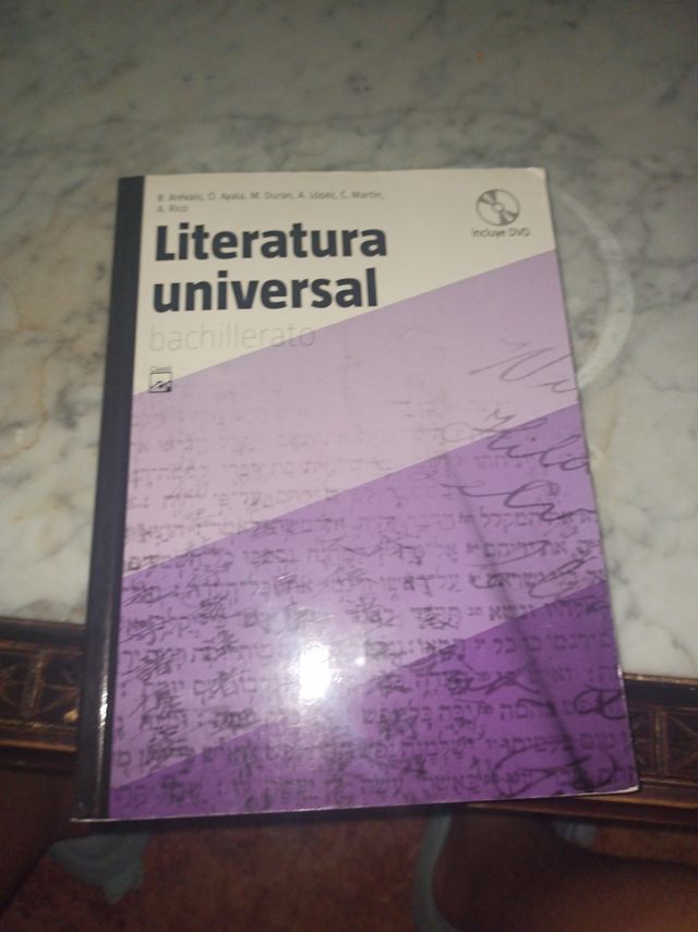 Literatura universal  isbn 9788421840306