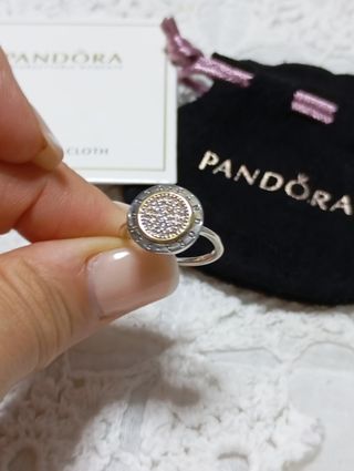 🤩💞❤️Anillo Pandora sello dorado talla 52 