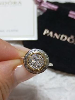 🤩💞❤️Anillo Pandora sello dorado talla 52 