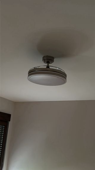 Montaje de Lamparas-Ventilador 