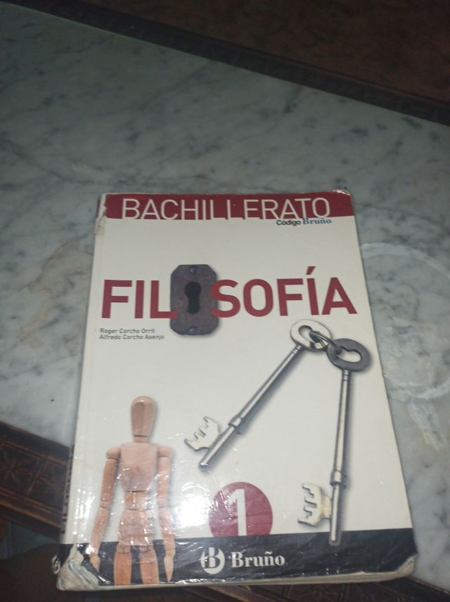 Filosofía bach ISBN 9788469609347