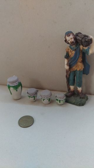 Lote de 4 mini orzas