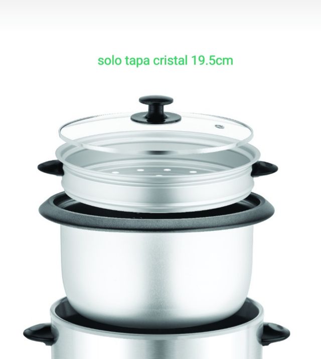 Tapa de cristal arrozera 