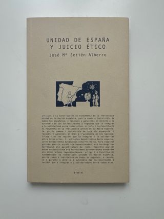 Unidad de España y juicio ético