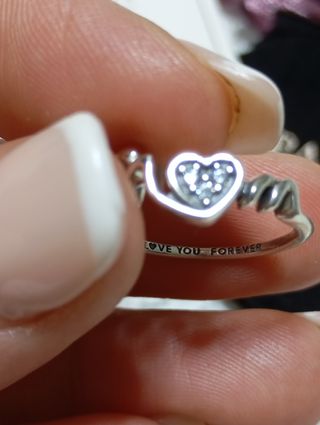 🩵💚anillo mamá Pandora talla 54