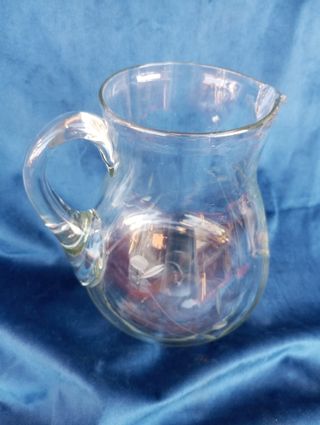 Antigua Jarra Cristal 