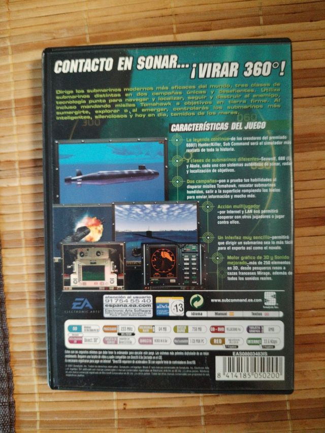 Juego de Pc Sub Command