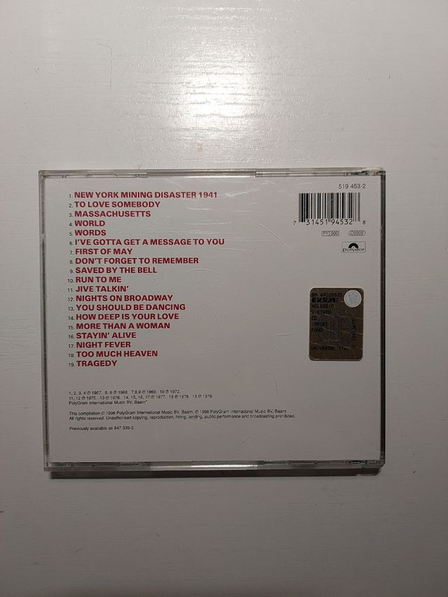 The Very Best Of The Bee Gees