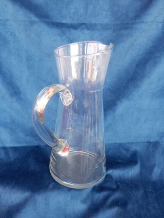 Antigua Jarra Cristal 