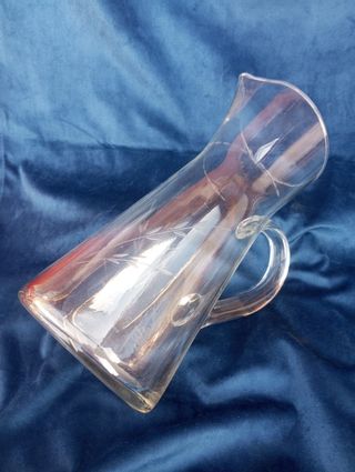 Antigua Jarra Cristal 