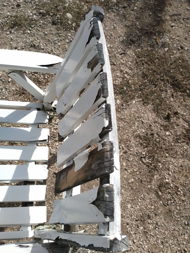 4 Sillas plegables madera