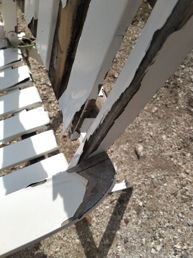 4 Sillas plegables madera