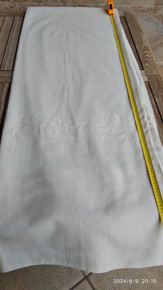 2 tende per porta finestra sala o camera da letto.