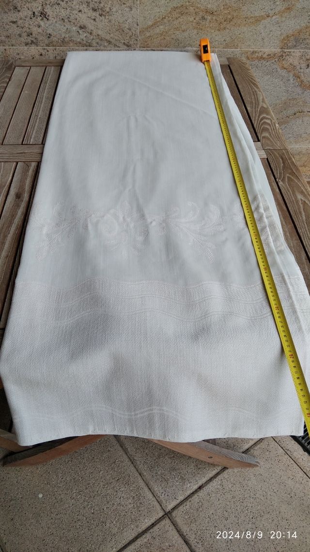 2 tende per porta finestra sala o camera da letto.