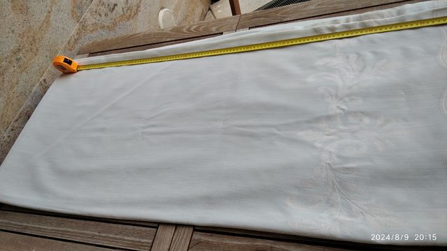 2 tende per porta finestra sala o camera da letto.