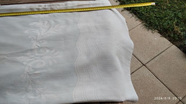 2 tende per porta finestra sala o camera da letto.