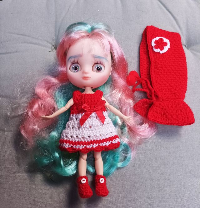 Muñeca Blythe Middie customizada 