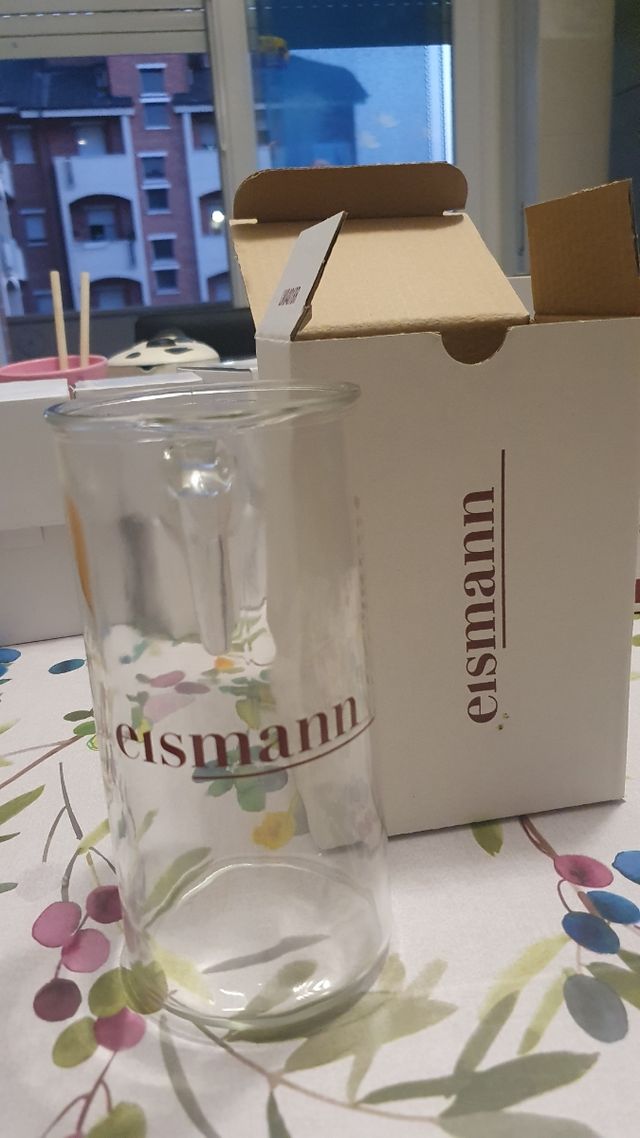 Brocca vetro eismann con scatola