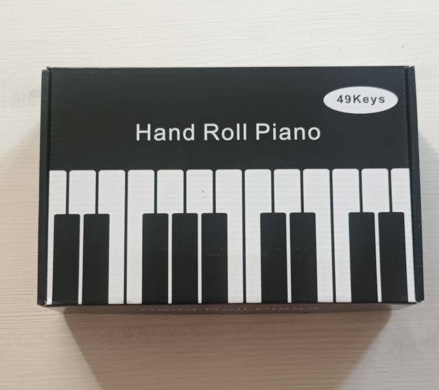 Teclado de piano flexible