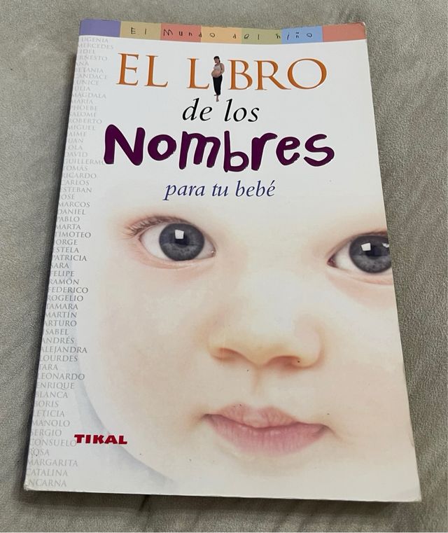 LIBRO DE NOMBRES DE BEBES!!