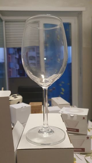 4 calici in vetro eismann