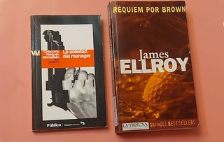 Lote novela policíaca . 2 libros