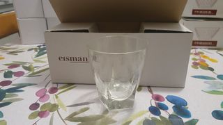 Set 3 bicchieri vetro eismann