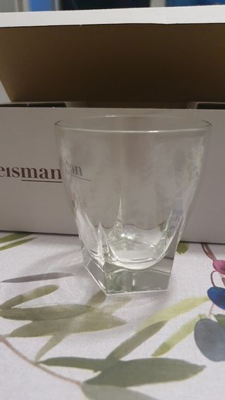 Set 3 bicchieri vetro eismann