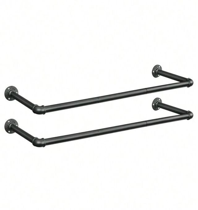 2 Barras ropa estilo industrial