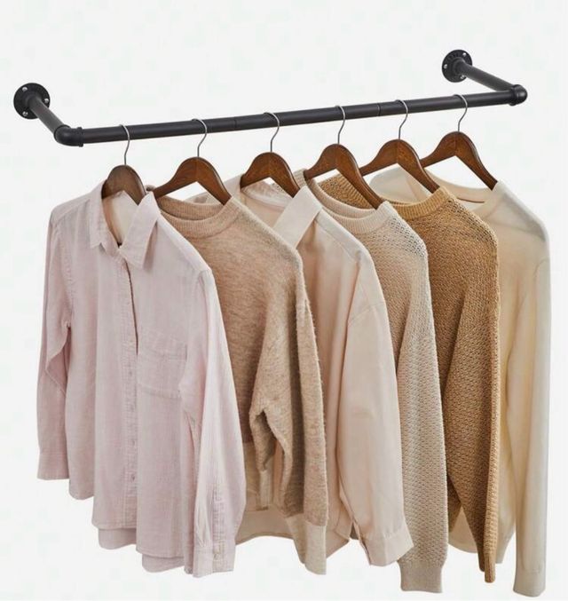 2 Barras ropa estilo industrial