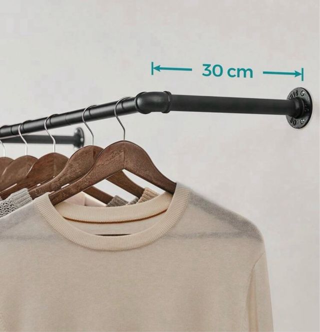 2 Barras ropa estilo industrial