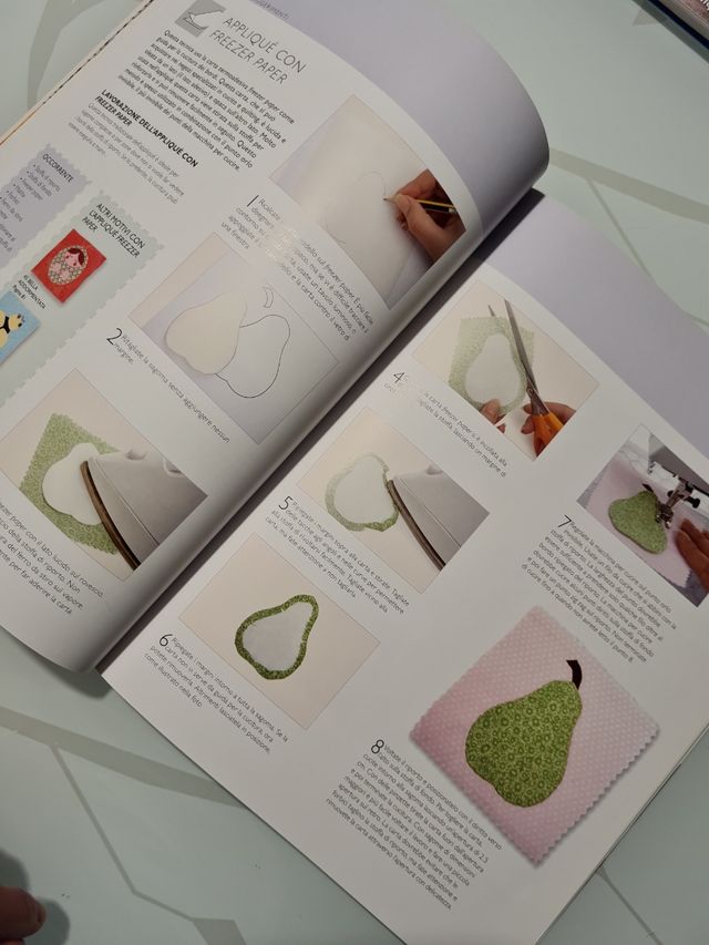 Rivista Magic patch+libro appliquè