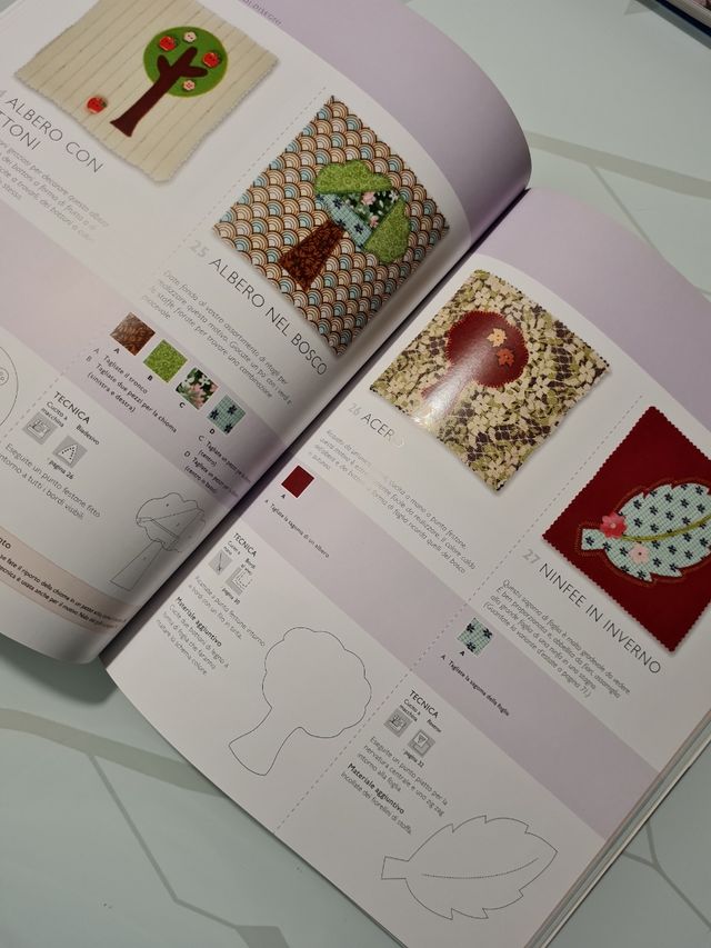 Rivista Magic patch+libro appliquè